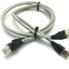Used 2x L-Com TRD855DSZ-3 Ethernet Cable Cord 26 AWG Stranded Cat 5E Double Shielded