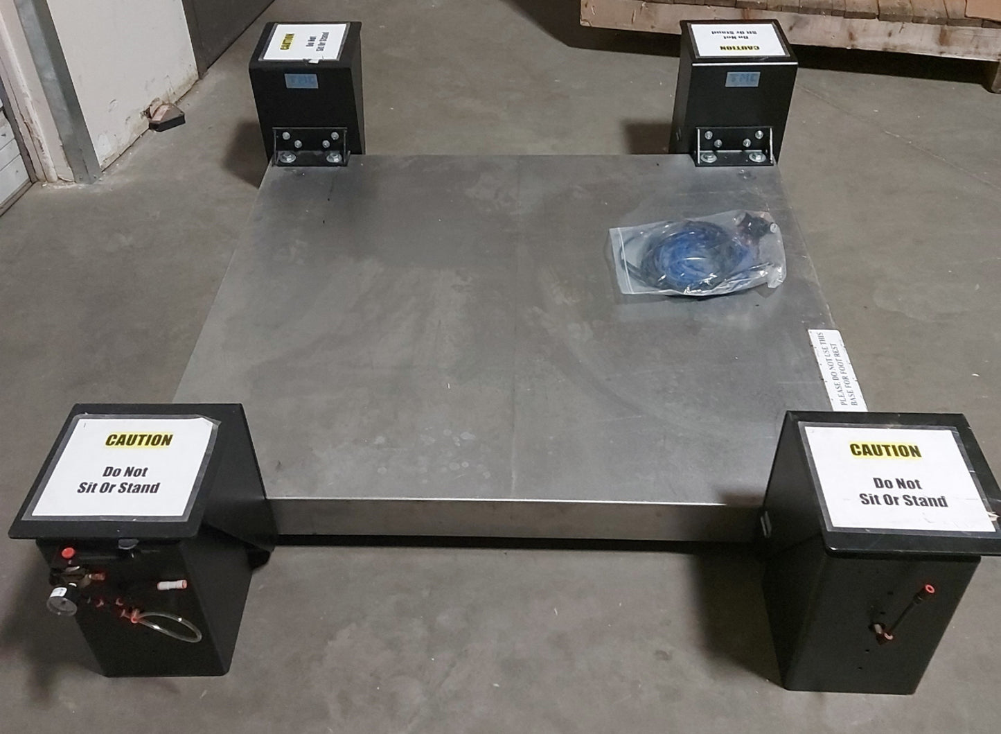 Used TMC 65-33455-01 Anti Vibration Machine Base, 10,000lbs Capacity, 54 x 48", 80PSI