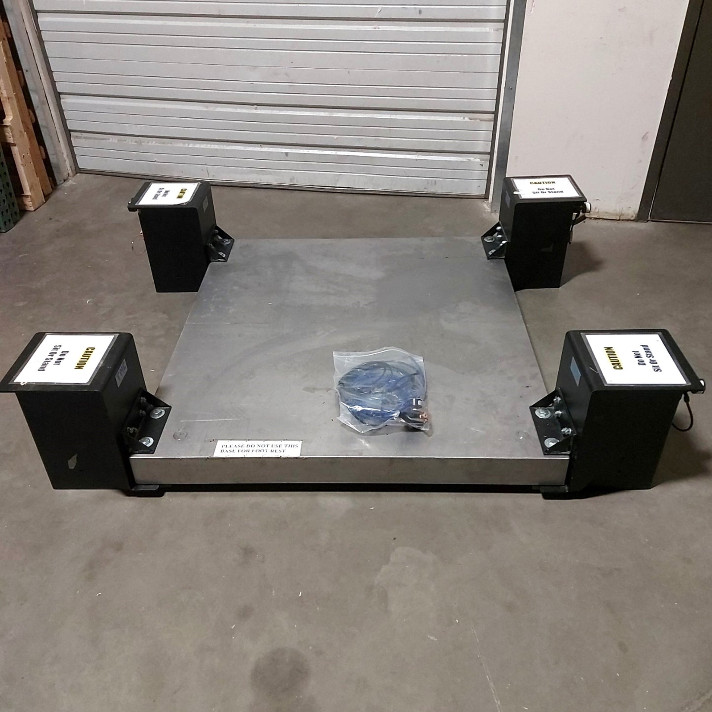 Used TMC 65-33455-01 Anti Vibration Machine Base, 10,000lbs Capacity, 54 x 48", 80PSI