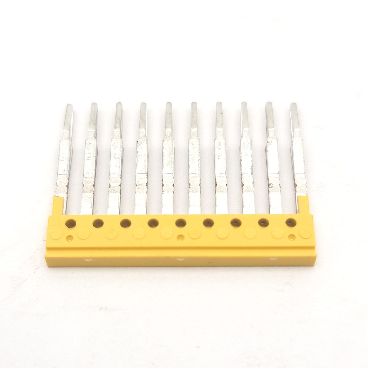 New – Open box Lot Of 5 Allen Bradley 1492-CJL4-10 Screwless 10-Pole Plug-In Center Jumpers