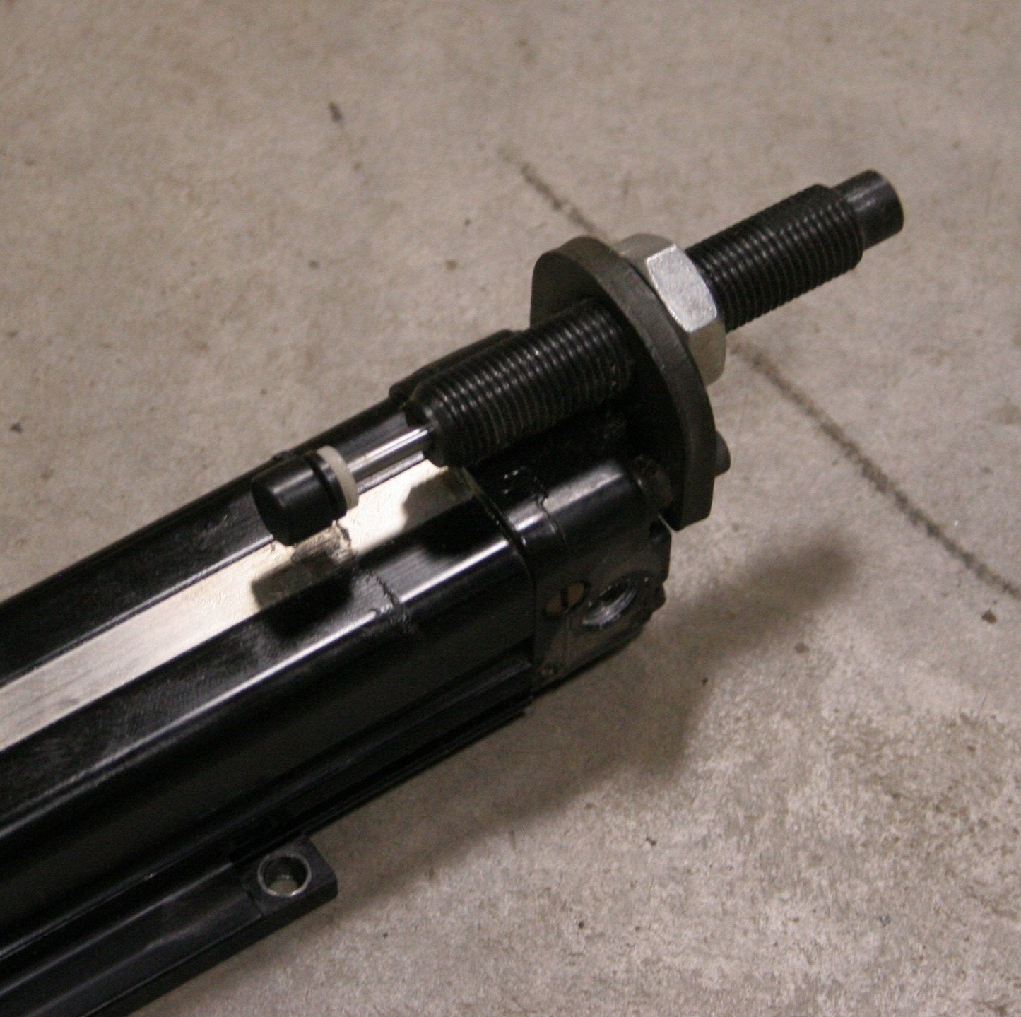 Used Tolomatic BC210 SK60 TS3 SL2 Band Cylinder, Shock Absorbers, Bore 1", Stroke 60"