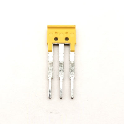 New – Open box Lot Of 50 Allen Bradley 1492-CJL4-3 Screwless 3-Pole Plug-In Center Jumpers