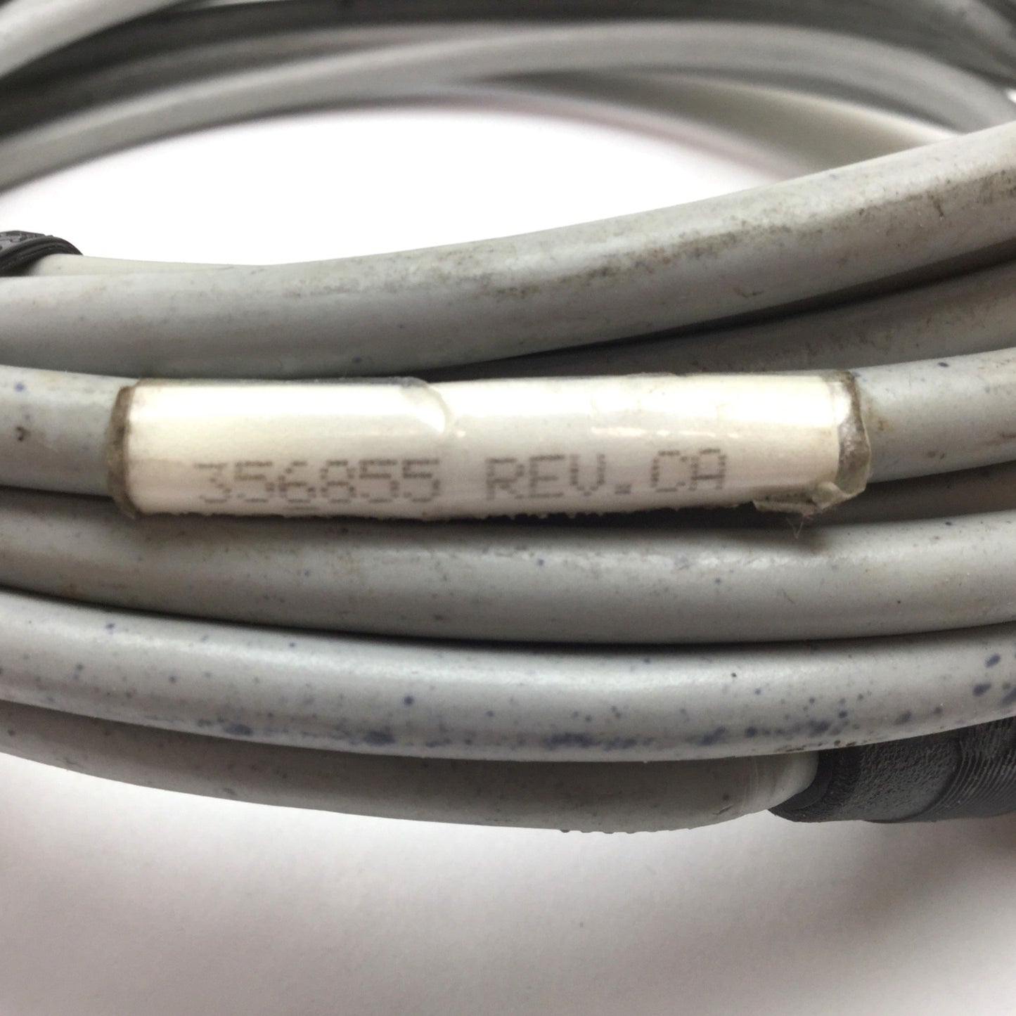 Used Schunk 356855 Rev. CA Connector Cable, 6-Pin Male to Female, Length: 25ft