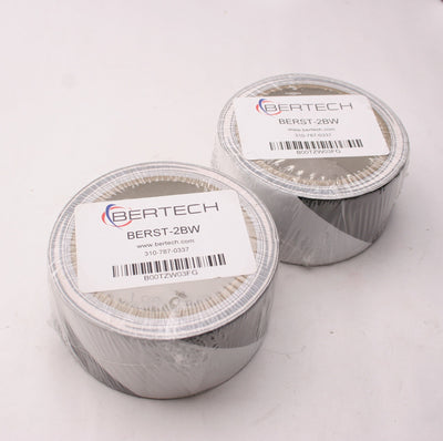New Lot of 2 Bertech BERST-2BW B00TZW03FG Black/White Safety Warning Hazard Tape