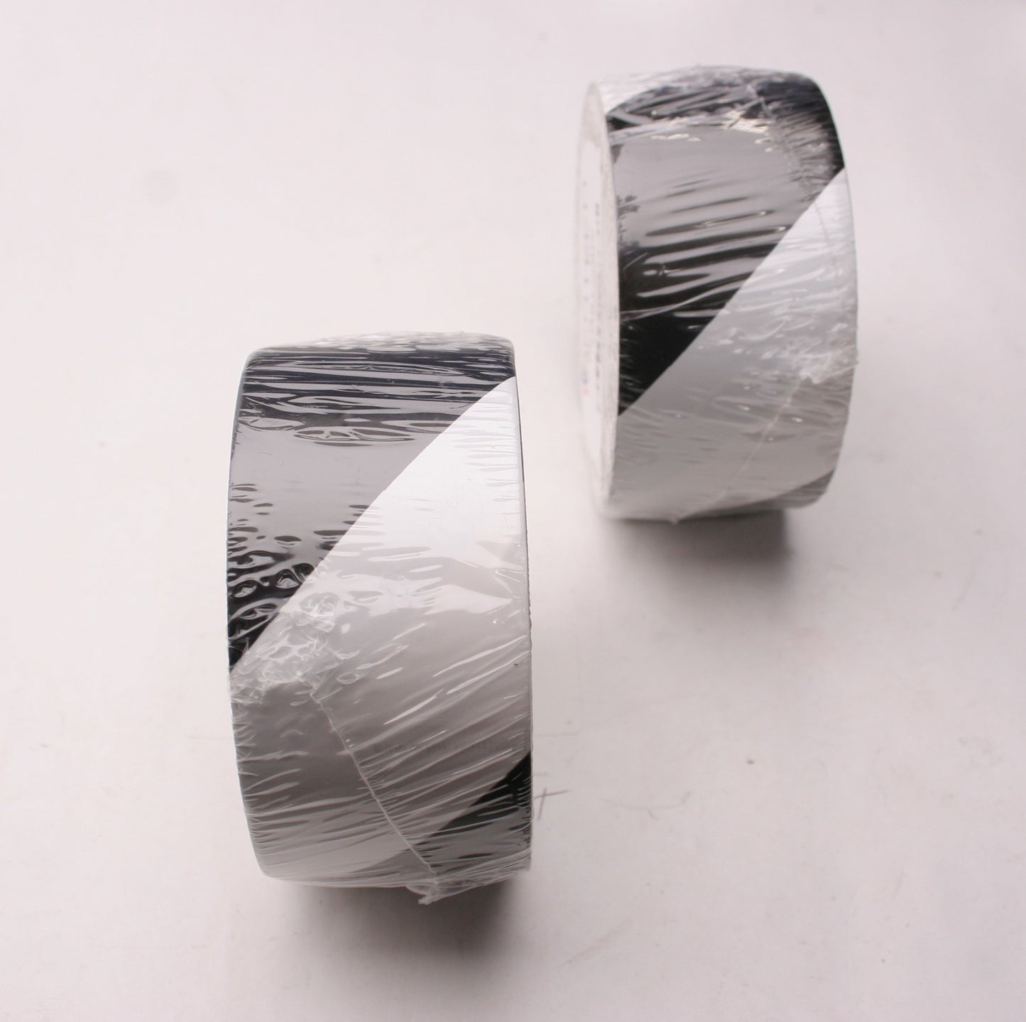 New Lot of 2 Bertech BERST-2BW B00TZW03FG Black/White Safety Warning Hazard Tape