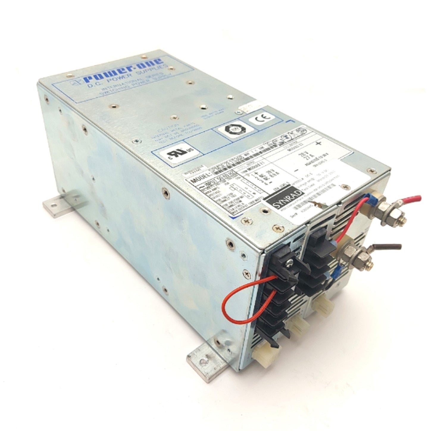 Used Synrad DC-5 LASER Power Supply, Out: 30VDC 33A In: 90-132/175-264VAC 20A 50/60Hz