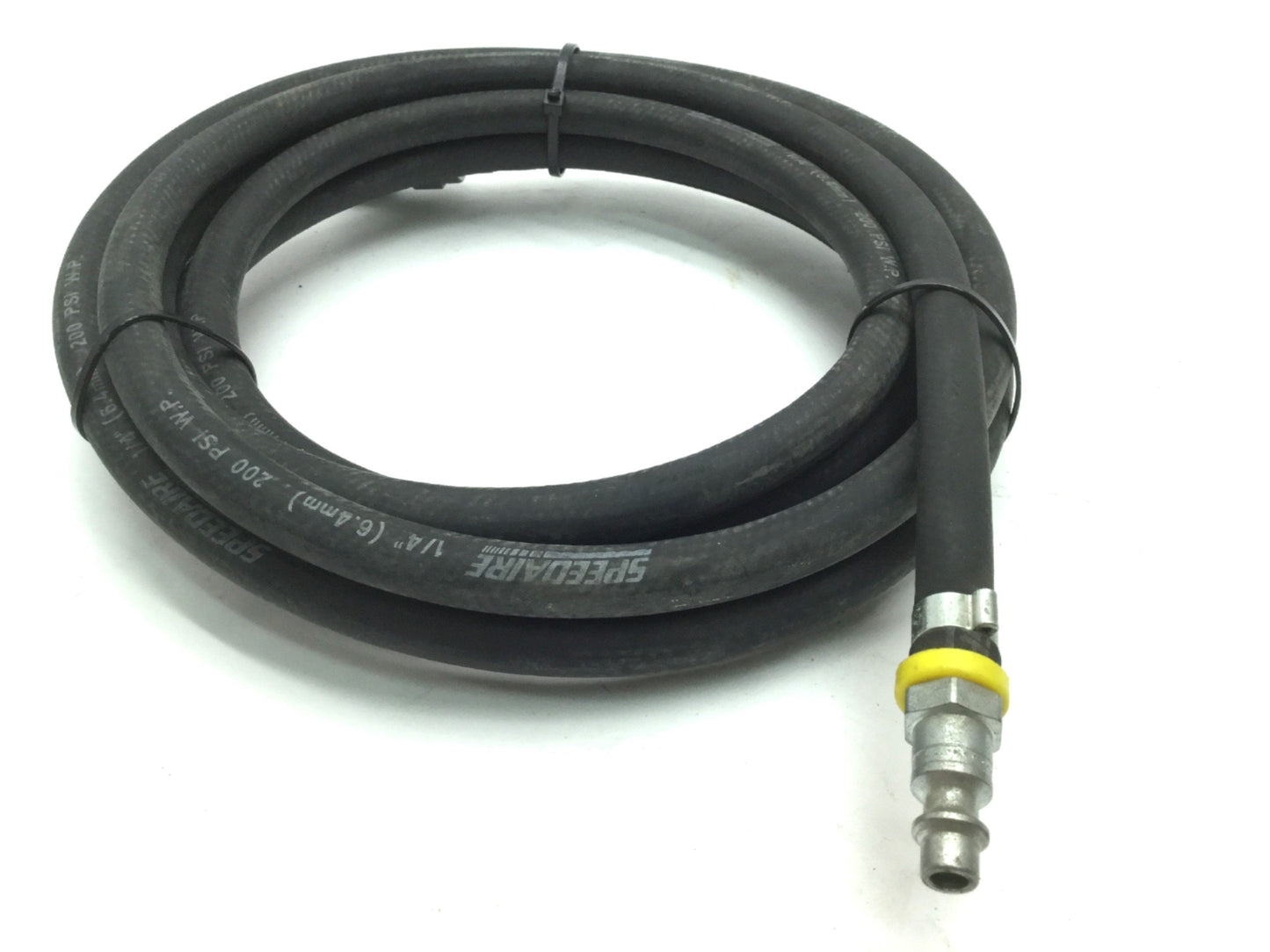 Used SpeedAire Pneumatic Coupling Hose With Quick Connects Length: 13'