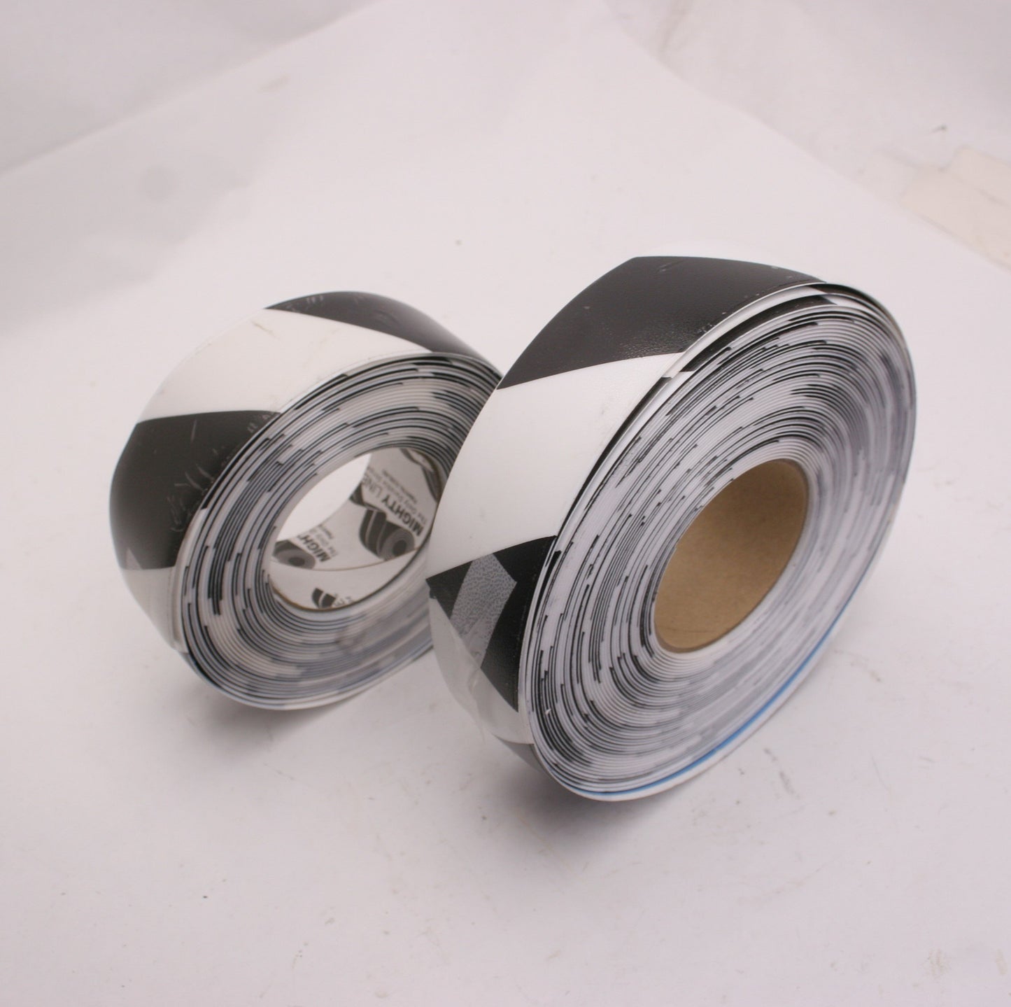 New – Open box Lot of 2 Mighty Line 2RWCHV Safety Floor Tape, 2" Wide, At Least 100' Long