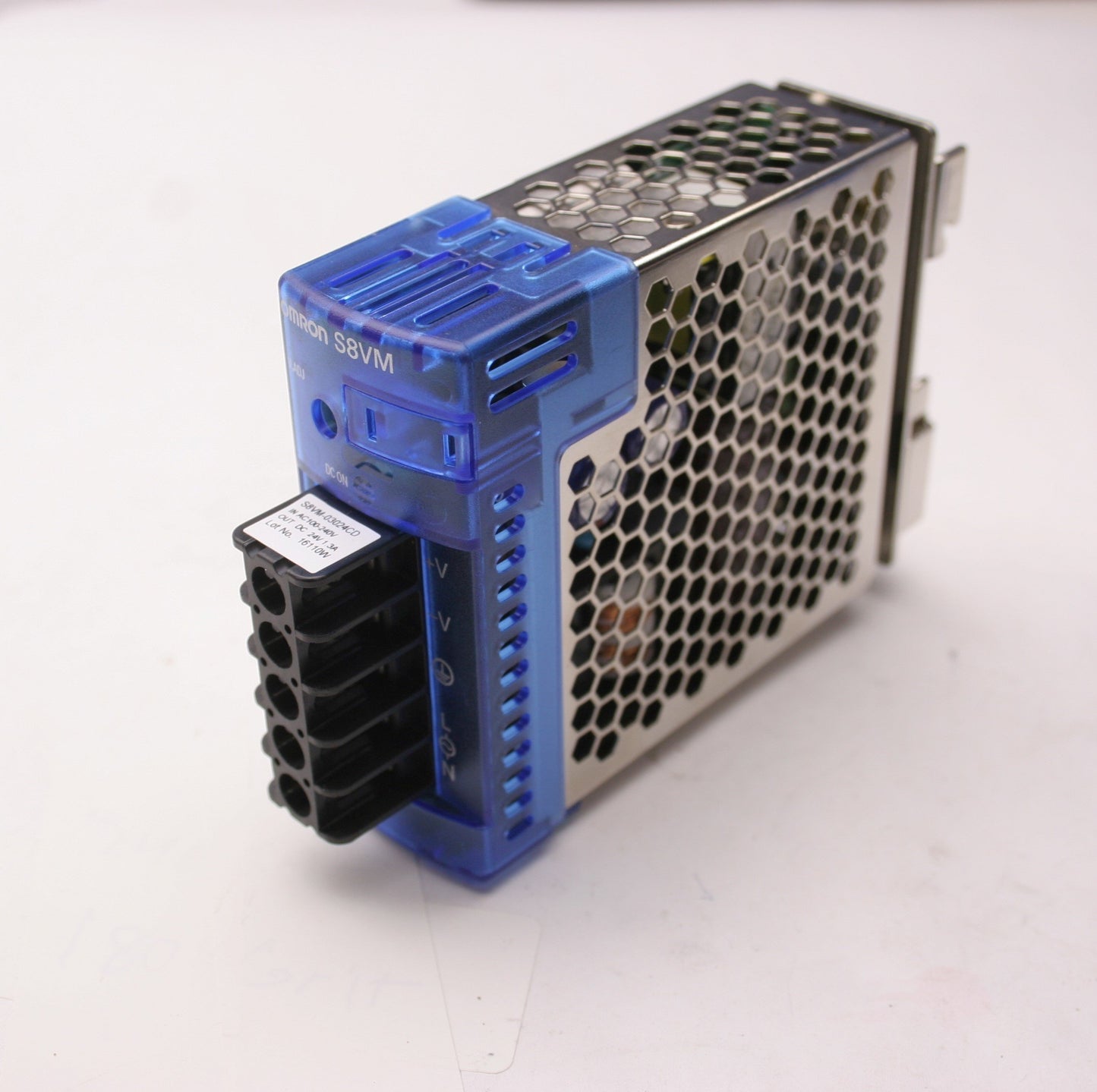 Used Omron S8VM-03024 CD Power Supply 100-240VAC 50/60Hz Input, Out: 24VDC 1.3A
