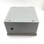Used Electrical Enclosure, Dimensions: 10" x 10" x 6", Steel, *Holes Added*