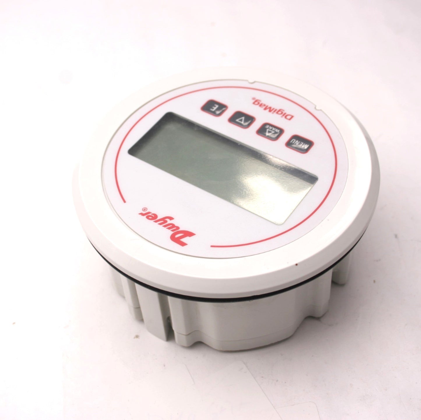 Used Dwyer DM-1102 Digital Differential Pressure Gauge, 5" Dia, 0-.25"WC, *Tested*