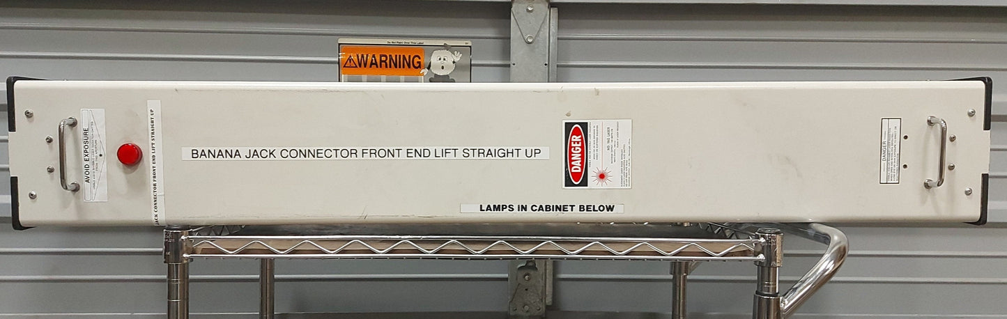 For Parts Rofin-Sinar RS-Marker Power Line Nd:YAG LASER Head, 150W @ 1064nm, 53 3/8" Long
