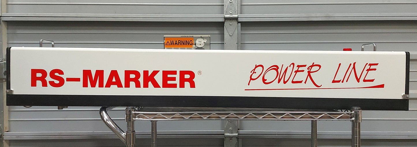 For Parts Rofin-Sinar RS-Marker Power Line Nd:YAG LASER Head, 150W @ 1064nm, 53 3/8" Long