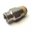 Used Norgren 3/8 1/2 Push-to-Connect Nickel Plated Brass Tube Adapter Fitting UK Made