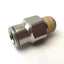 Used Norgren 3/8 1/2 Push-to-Connect Nickel Plated Brass Tube Adapter Fitting UK Made