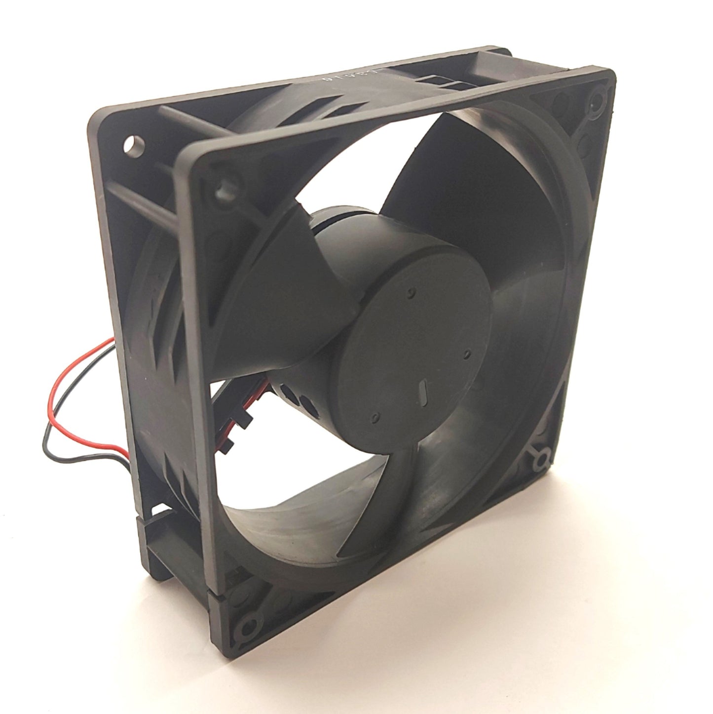 Used Delta EFB1224SHE DC Axial Fan 120mm 141CFM 52.5dB 24VDC from Synrad FireStar V20