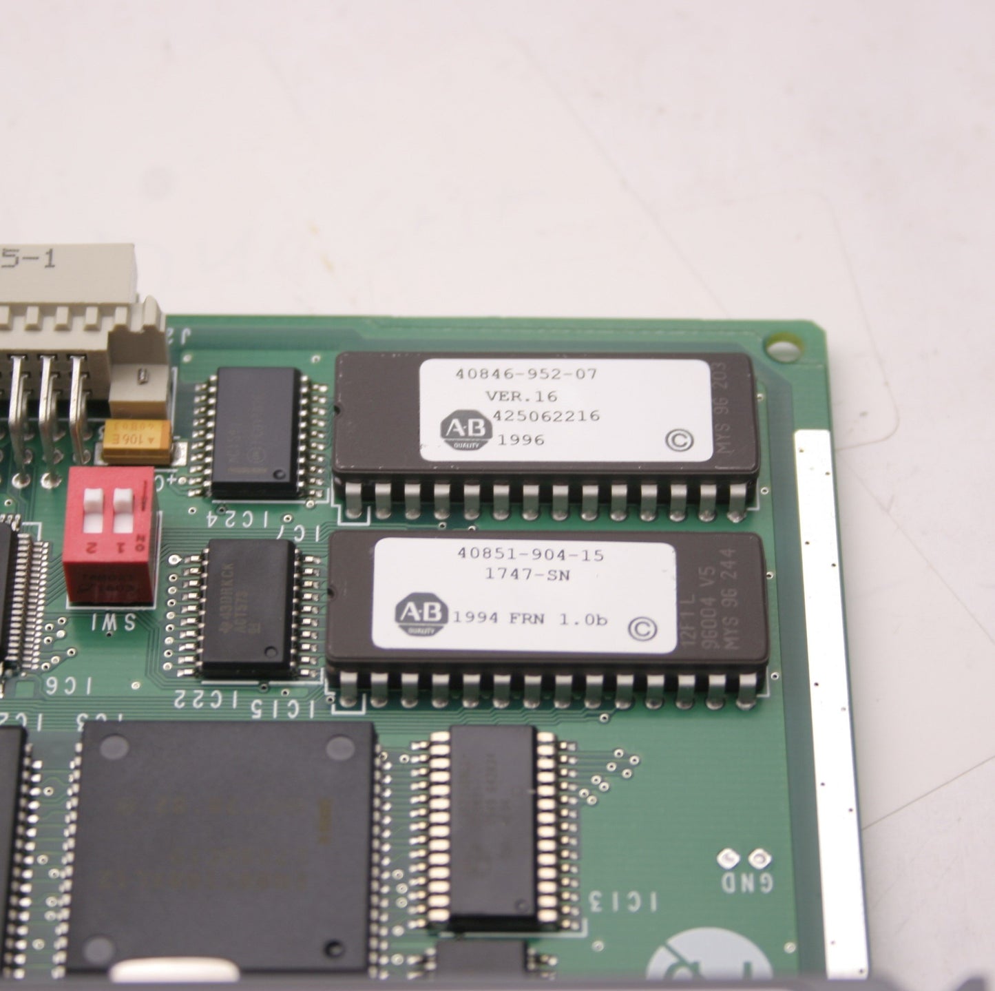 Used Allen Bradley 1747-SN SLC 500 Scanner Module, Ser B, FRN 1.0b, 600mA @ 5VDC