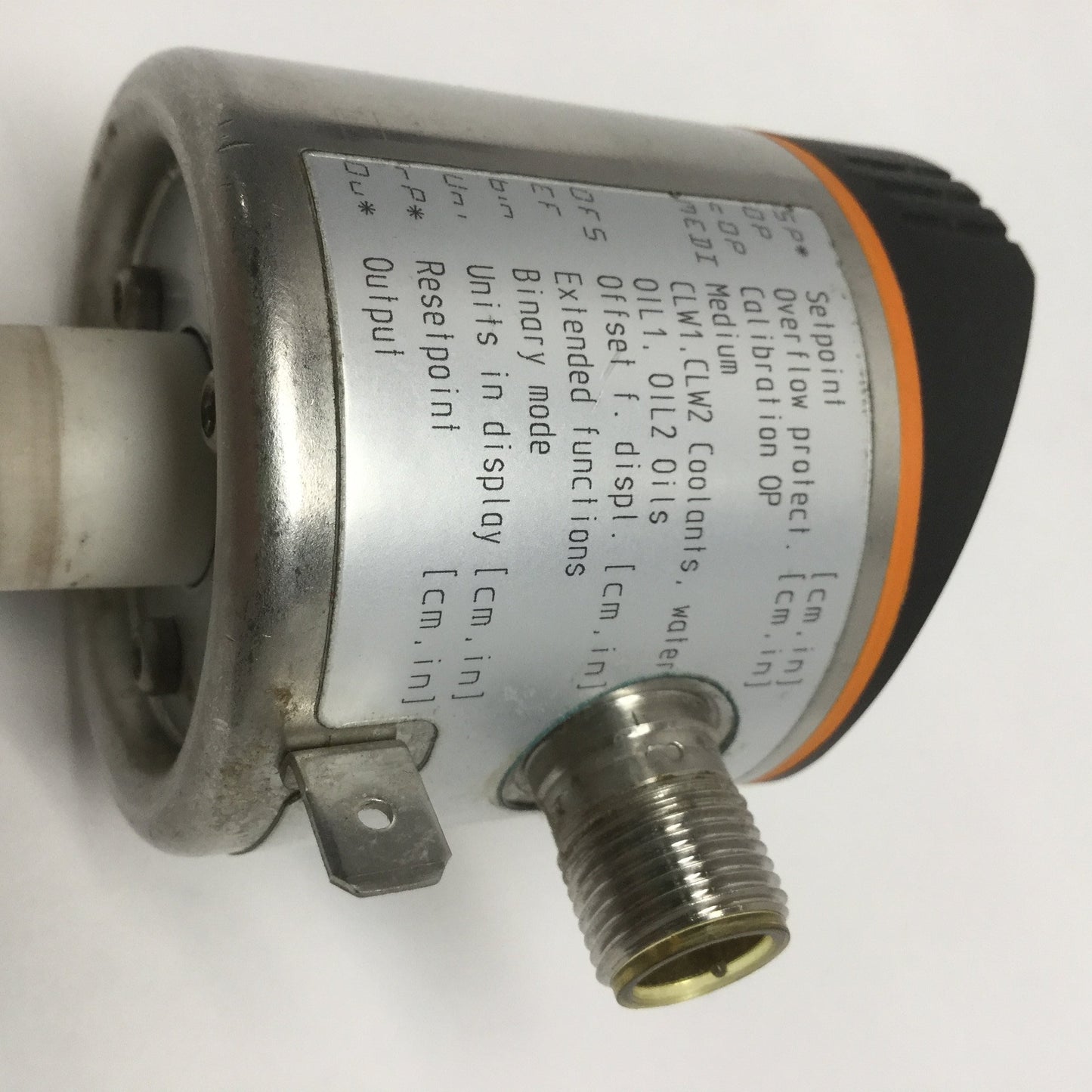 Used IFM Efector LK8122 Electronic Level Sensor, 264mm Probe, 24VDC, 4-Output PNP/NPN