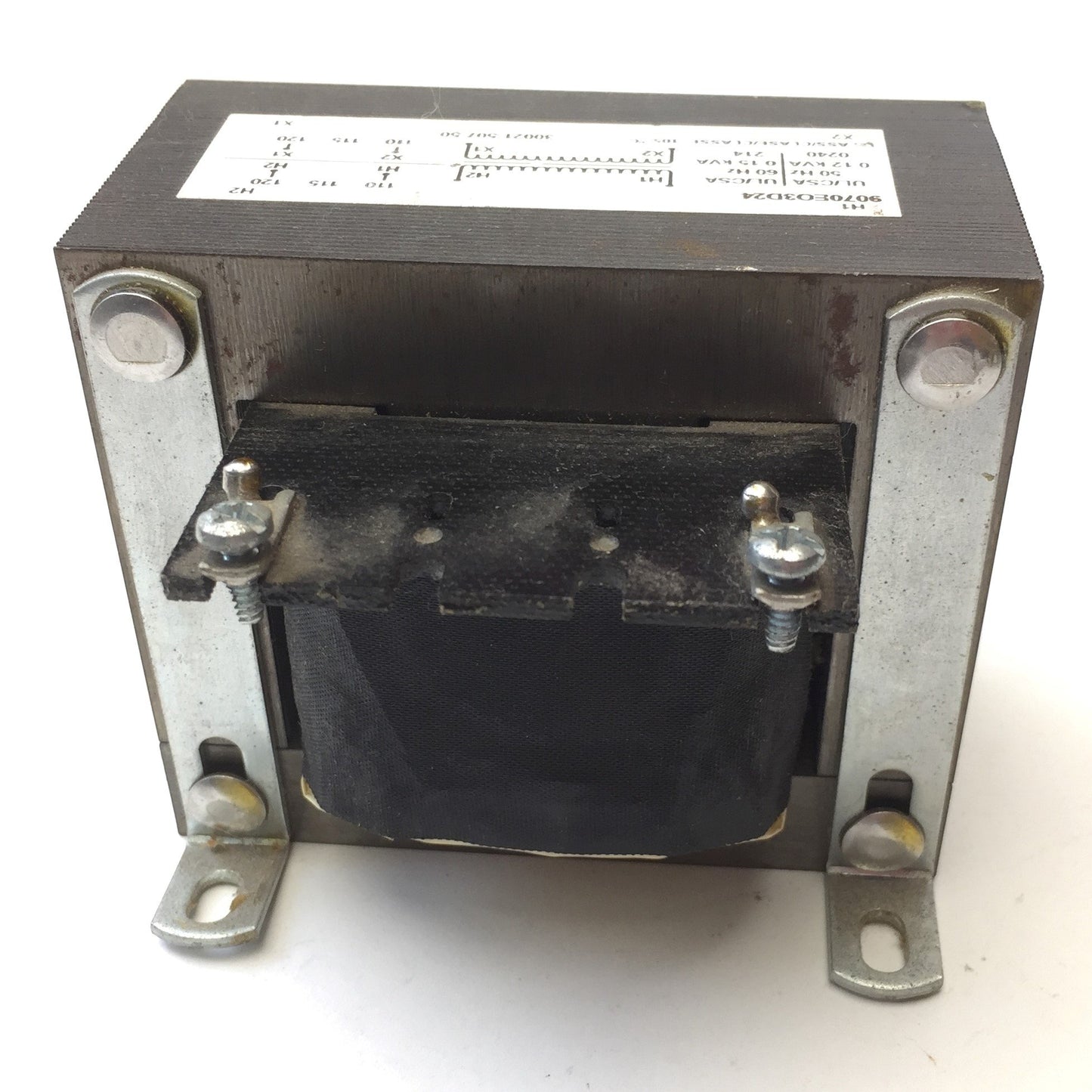 Used Square D 9070EO3D24 Transformer Control, 150VA, Input: 120V, Output: 120V