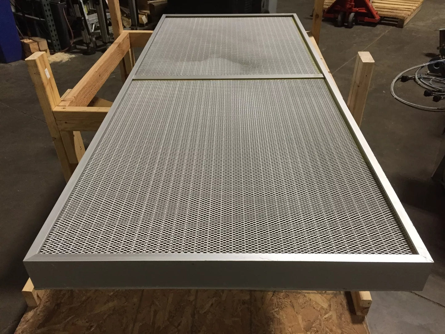 Used Camfil Farr 855029194 Panel HEPA Air Filter 30" x 72" Eff. 99.9991@0.3µm 1369CFM