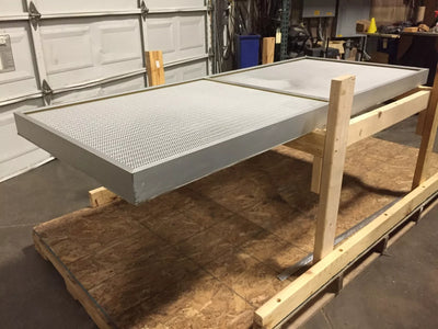 Used Camfil Farr 855029194 Panel HEPA Air Filter 30" x 72" Eff. 99.9991@0.3µm 1369CFM