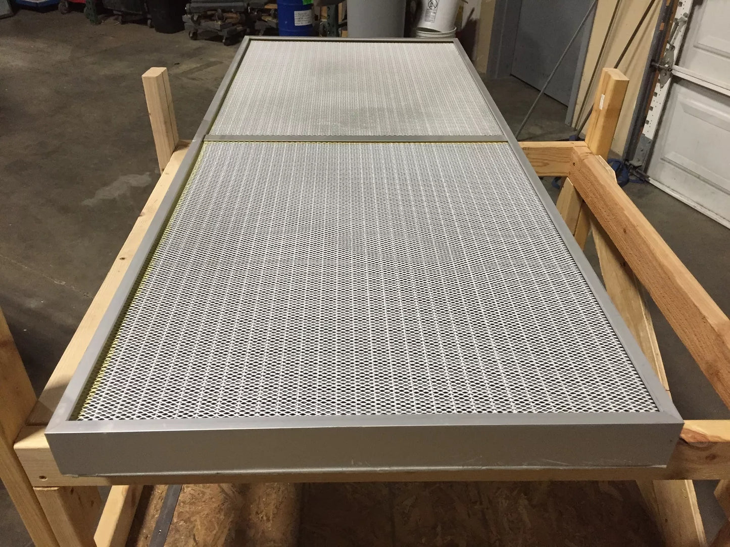 Used Camfil Farr 855029194 Panel HEPA Air Filter 30" x 72" Eff. 99.9991@0.3µm 1369CFM