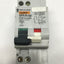 Used Merlin Gerin 19663 Multi9 DPN N vigi C10 Circuit Breaker, 2-Pole, 10A, 230VAC