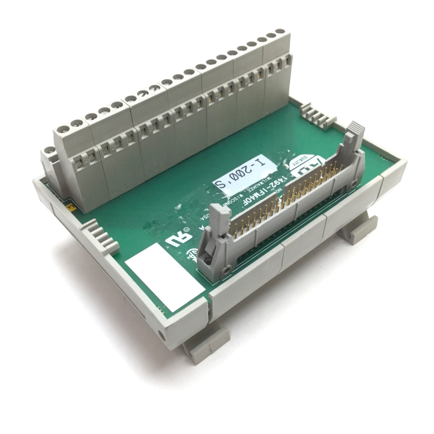 Used Allen Bradley 1492-IFM40F Interface Module, 40-Pin to Screw Clamp Terminals