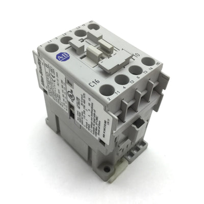 Used Allen Bradley 100-C16*10 Contactor, 3-Pole W/ N/O Aux, Coil: 230VAC, 600VAC 30A