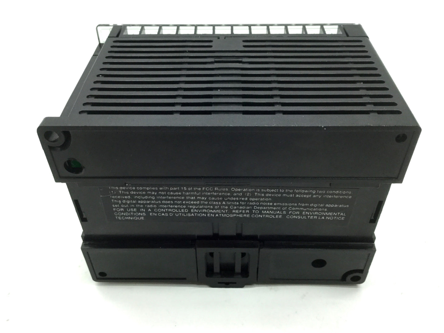 Used GE Fanuc IC693UDR001DP1 Series 90 Micro PLC I/O Unit 8 IN/6 OUT 100-240VAC