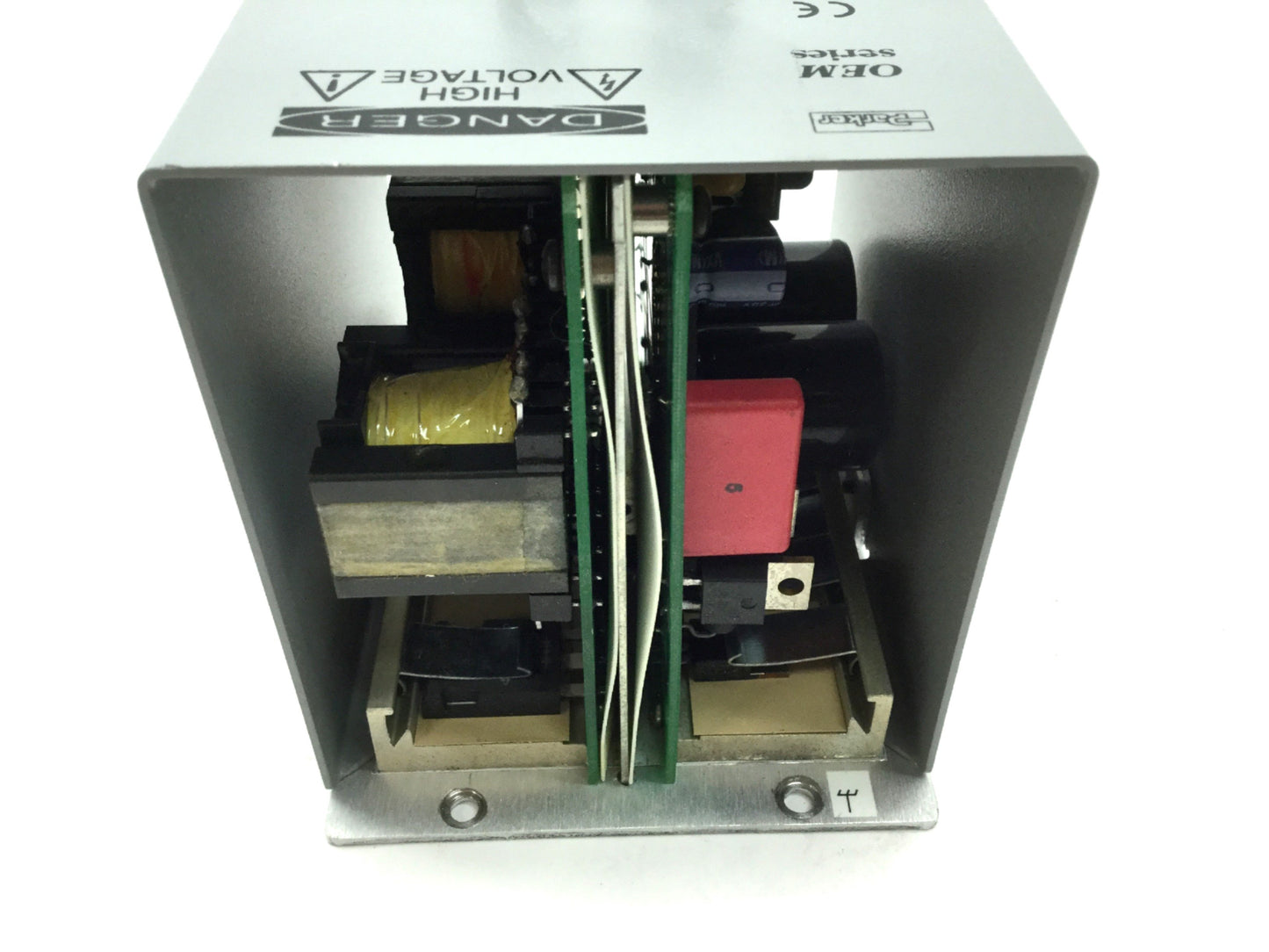 Used Parker OEM300 Compumotor Power Module, In: 90-132/180-265VAC, Out: 75VDC