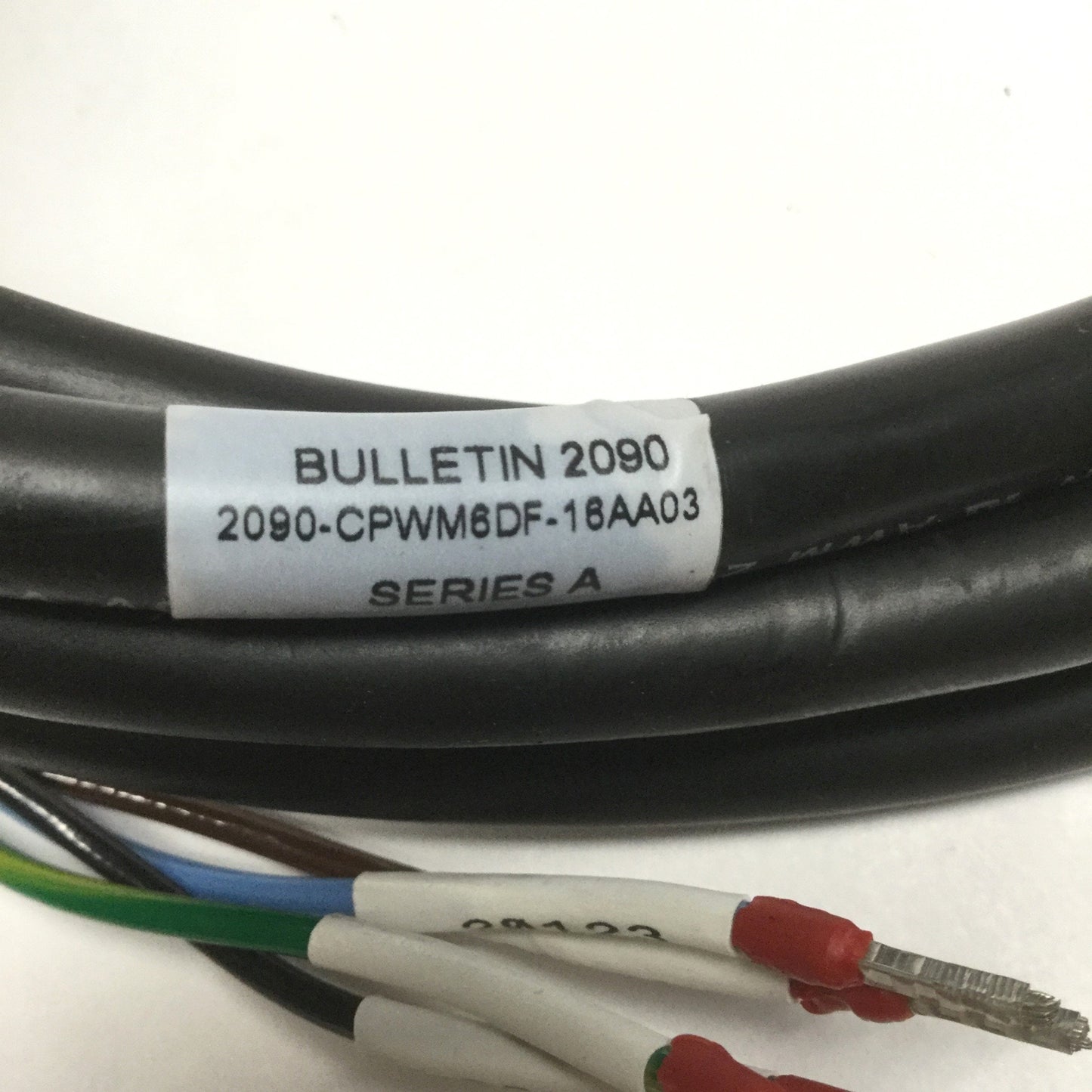 Used Allen Bradley 2090-CPWM6DF-16AA03 Kinetix Motor Power Cable, 3 Meters, 16AWG