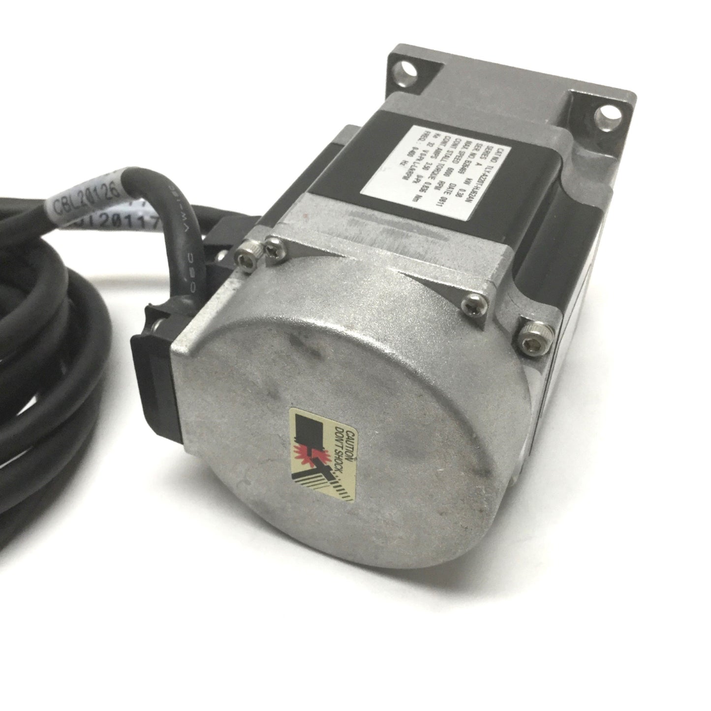 Used Allen Bradley TLY-A220T-HJ62AN Kinetix Servo Motor 230VAC, 6000RPM, NEMA 23