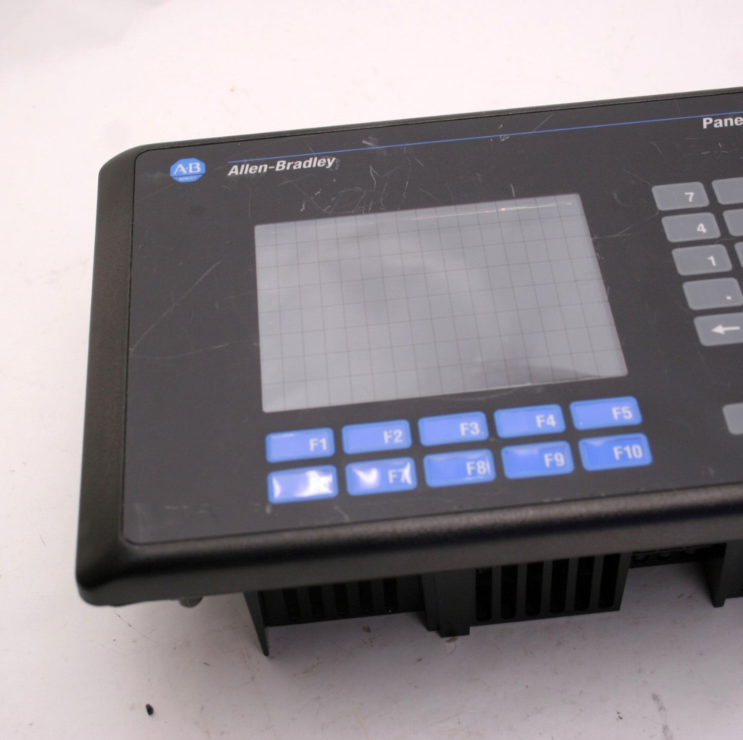 Used Allen Bradley 2711-B6C2 PanelView 600, Series B, Rev D, *Scratches No Backlight*