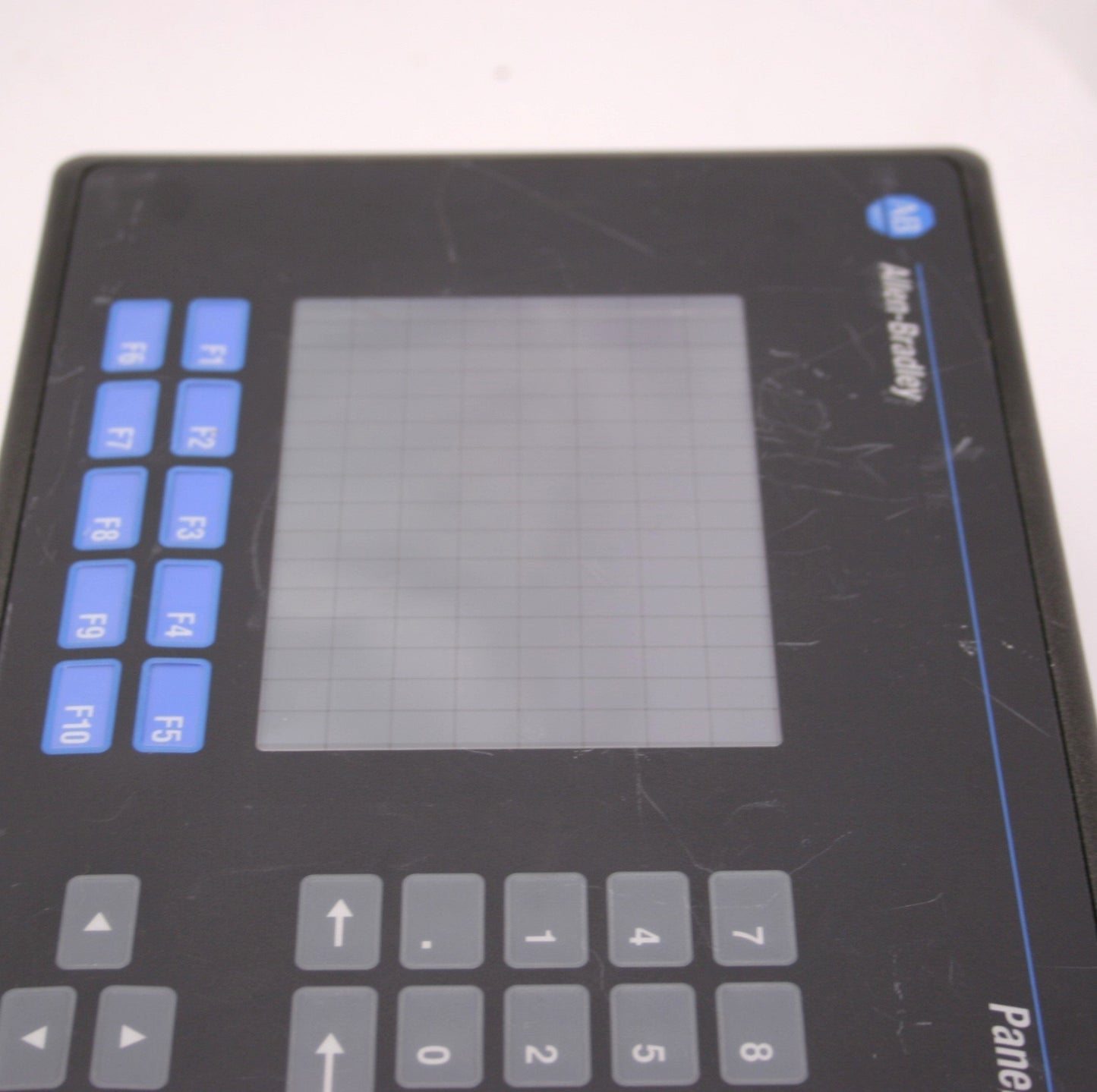 Used Allen Bradley 2711-B6C2 PanelView 600, Series B, Rev D, *Scratches No Backlight*