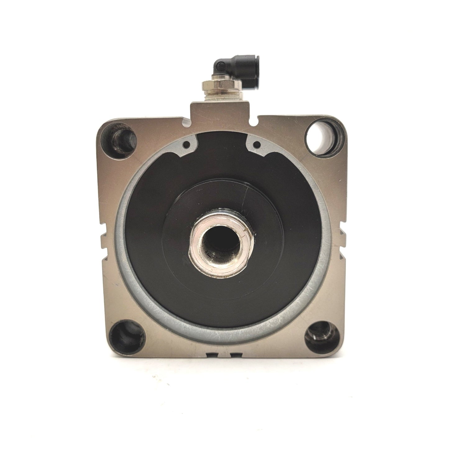 Used Fabco GTND-100-030 Double Acting Cylinder Bore: 100mm Stroke: 30mm Shaft: 30mm