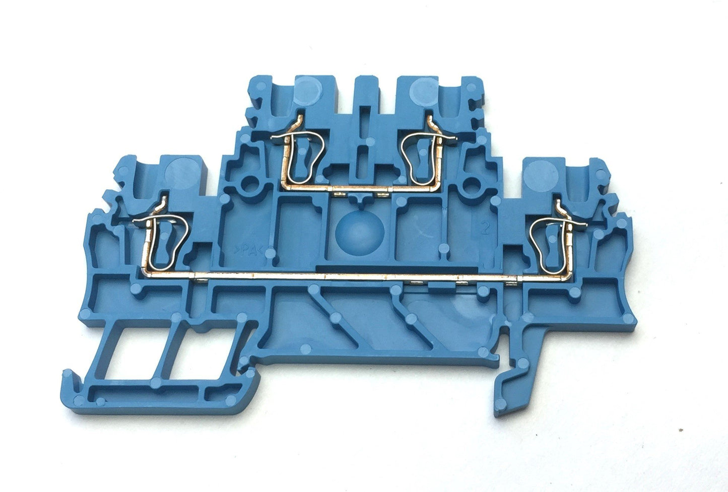 New – Open box Lot of 25 Allen Bradley 1492-LD2-B Feed-Through Blue Terminal Blocks, 600V 10A