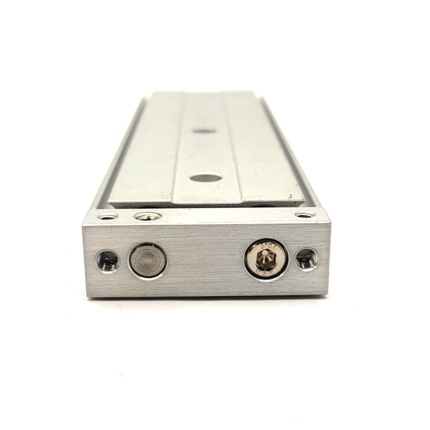 Used SMC CXSJM15-100 Compact Dual Rod Cylinder Bore: 15mm, Stroke: 100mm, Ports: M5
