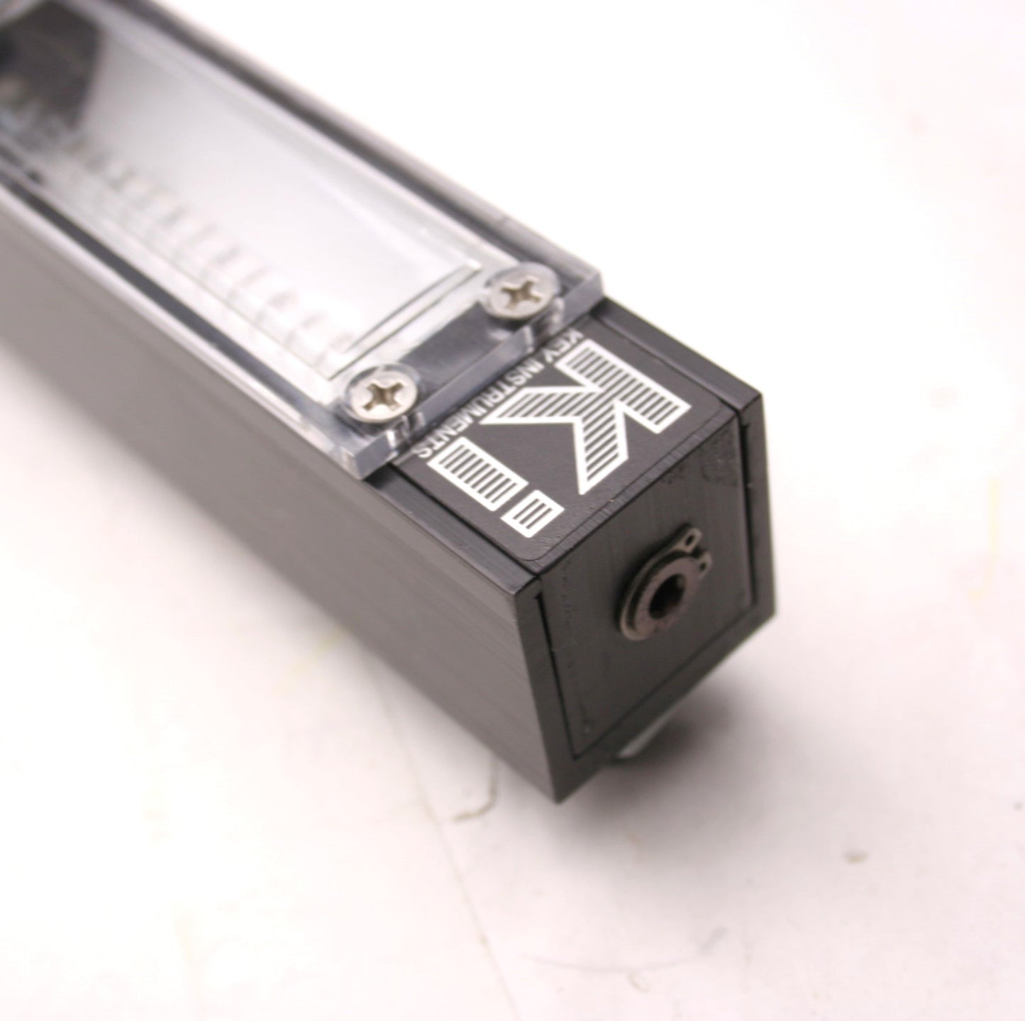 Used Key Instruments GS60110AVB Flowmeter, 65mm Scale, 1/4" NPT, Flow: 51CCM