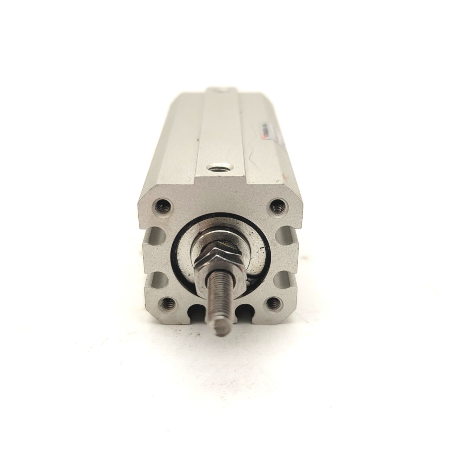Used SMC NCDQ8AZ075-200 Compact Double Acting Cylinder Bore: 3/4" Stroke: 2"