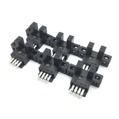 Used Lot of 6 Omron EE-SX671A Slot Sensor, 5mm Slot, NPN Output, Supply: 5-24VDC