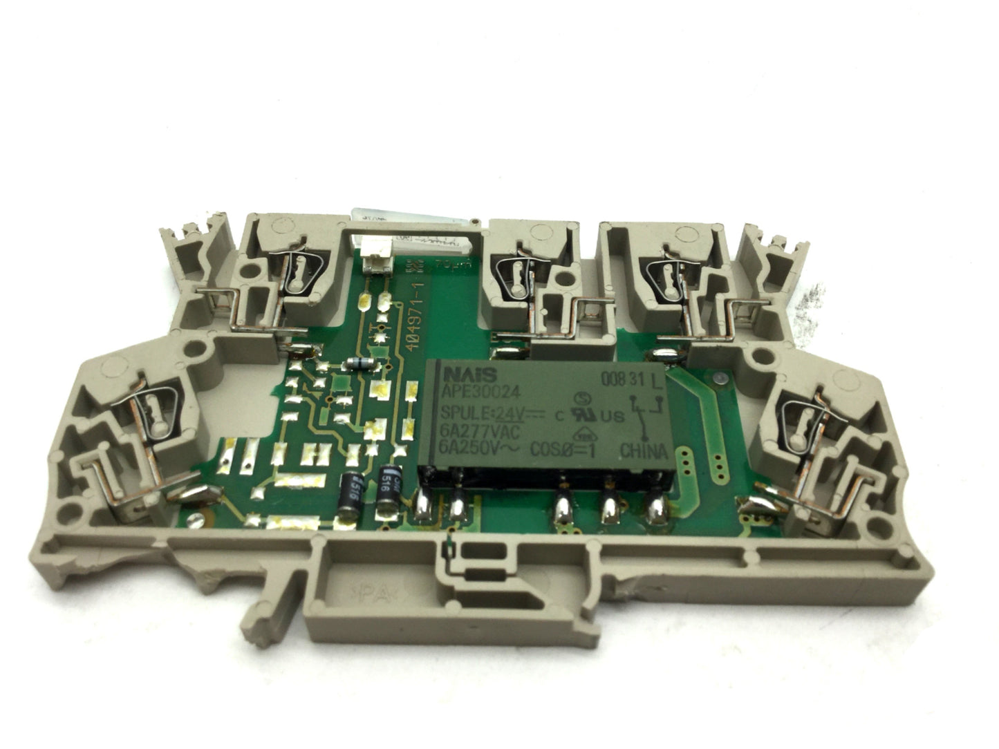 Used Weidmuller 8790520000 MCZ R 24VDC Relay Module 6A *Broken Din Rail Mount