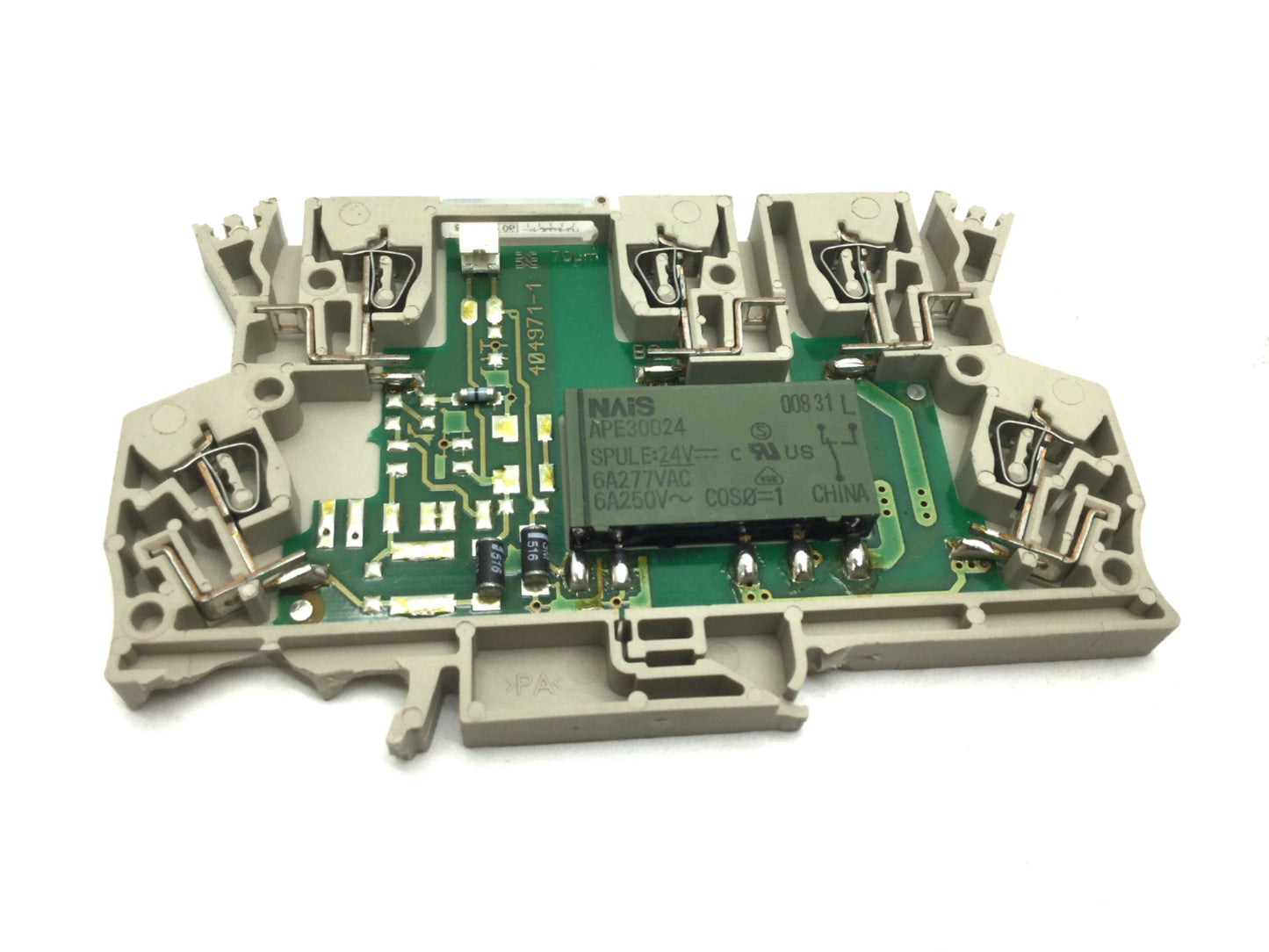 Used Weidmuller 8790520000 MCZ R 24VDC Relay Module 6A *Broken Din Rail Mount