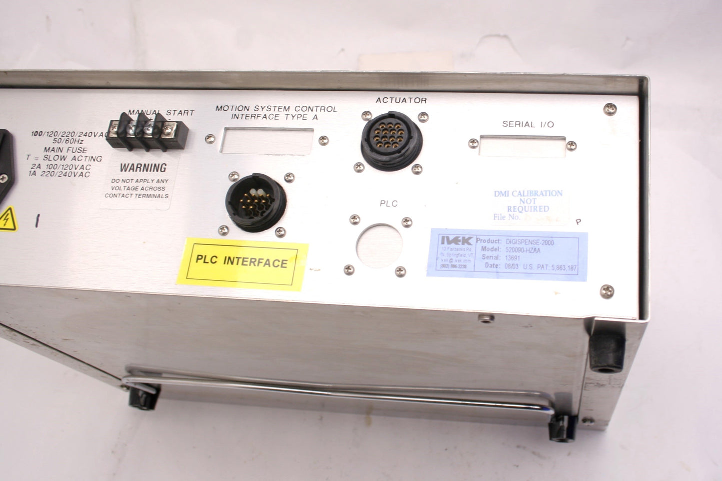 Used Ivek Digispense-2000 520090-HZAA Digital Liquid Dispenser, 120VAC
