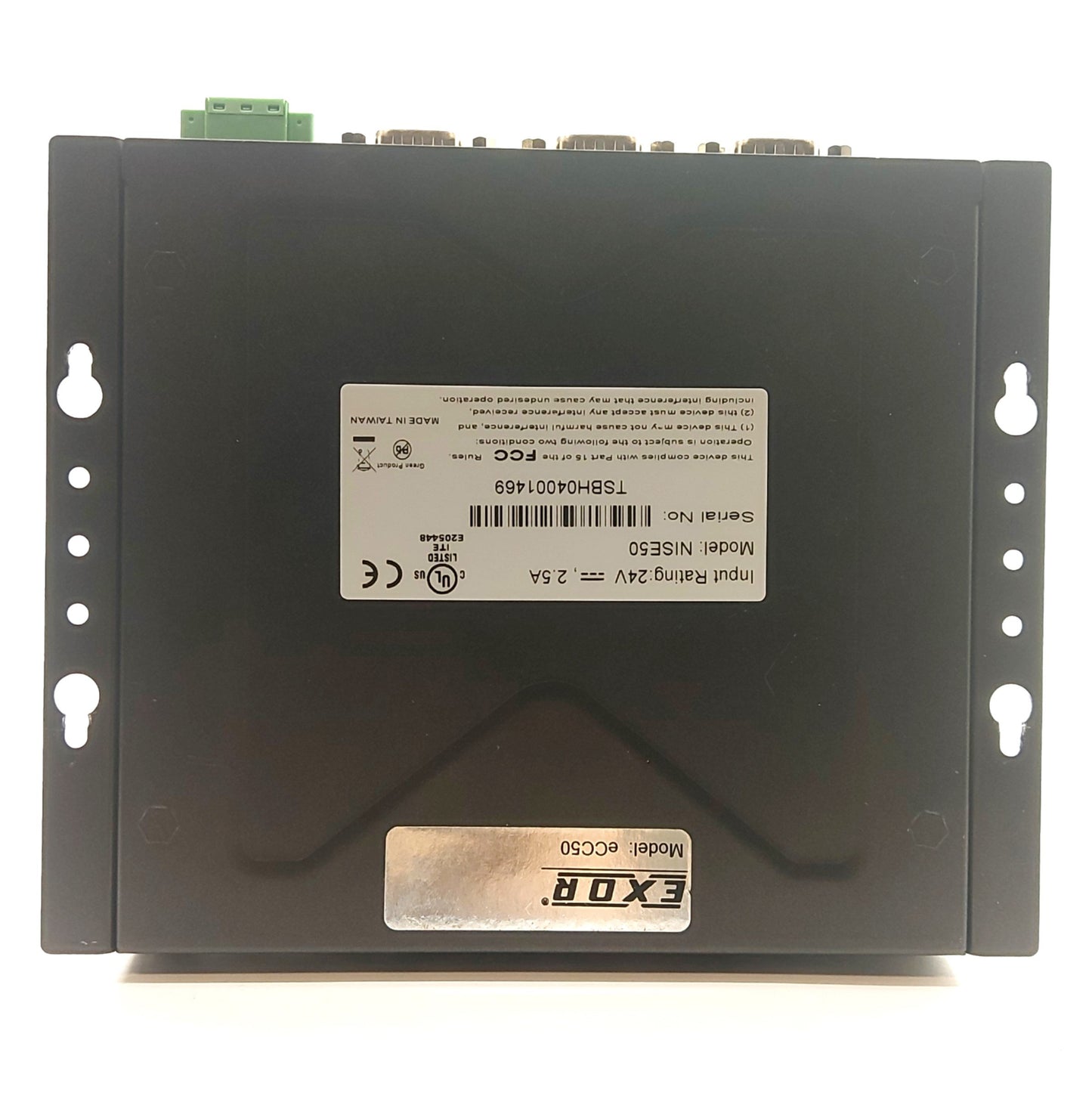 Used NEXCOM NISE 50 Fanless Computer Intel Atom E3826 1.46GHz 2GB RAM Windows 7 24VDC