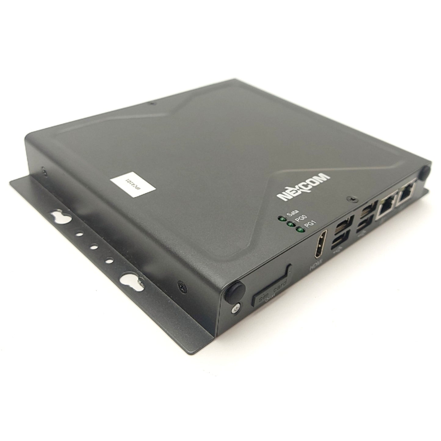 Used NEXCOM NISE 50 Fanless Computer Intel Atom E3826 1.46GHz 2GB RAM Windows 7 24VDC