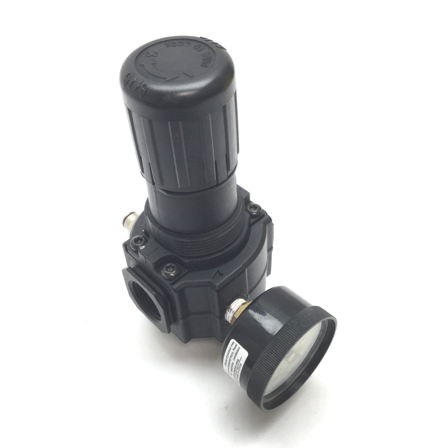 Used Norgren R74G-6AK-RMN Regulator, Inlet: 300psi Max, Outlet: 150psi Max, 3/4" NPT