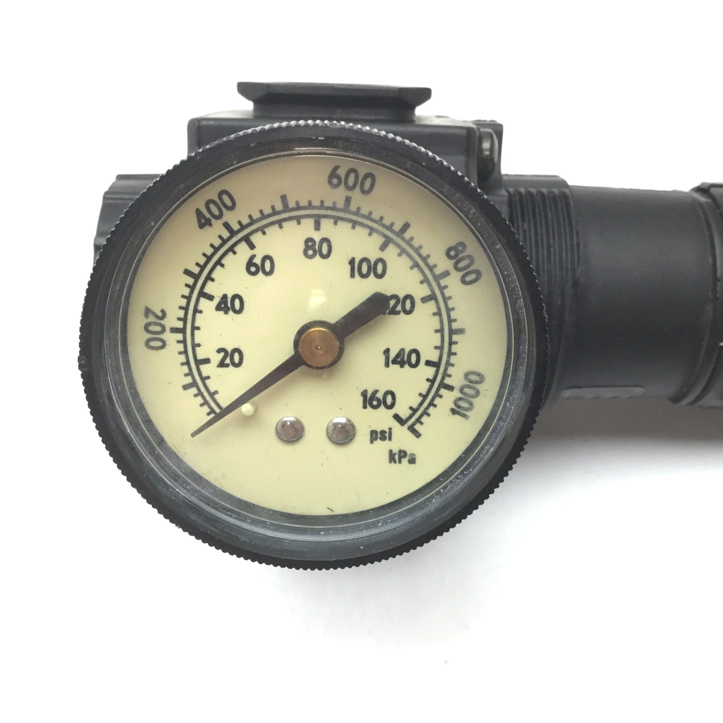 Used Norgren R74G-6AK-RMN Regulator, Inlet: 300psi Max, Outlet: 150psi Max, 3/4" NPT