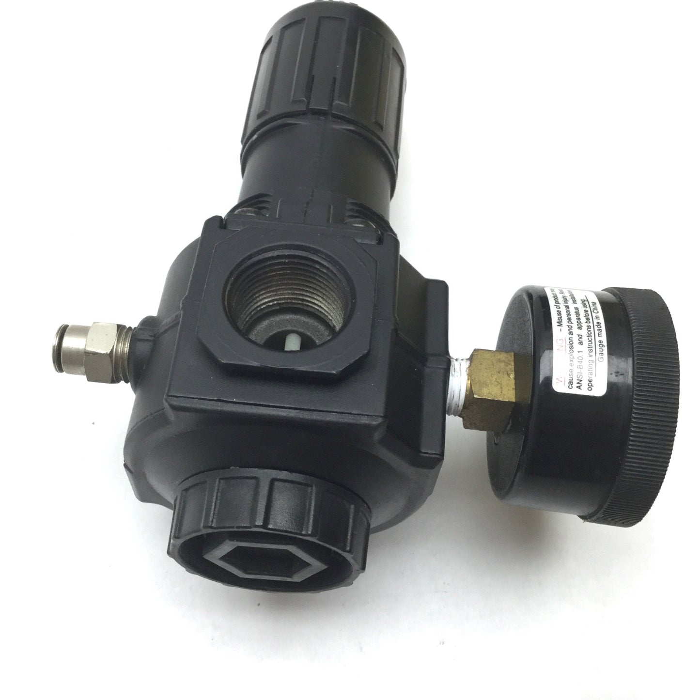 Used Norgren R74G-6AK-RMN Regulator, Inlet: 300psi Max, Outlet: 150psi Max, 3/4" NPT