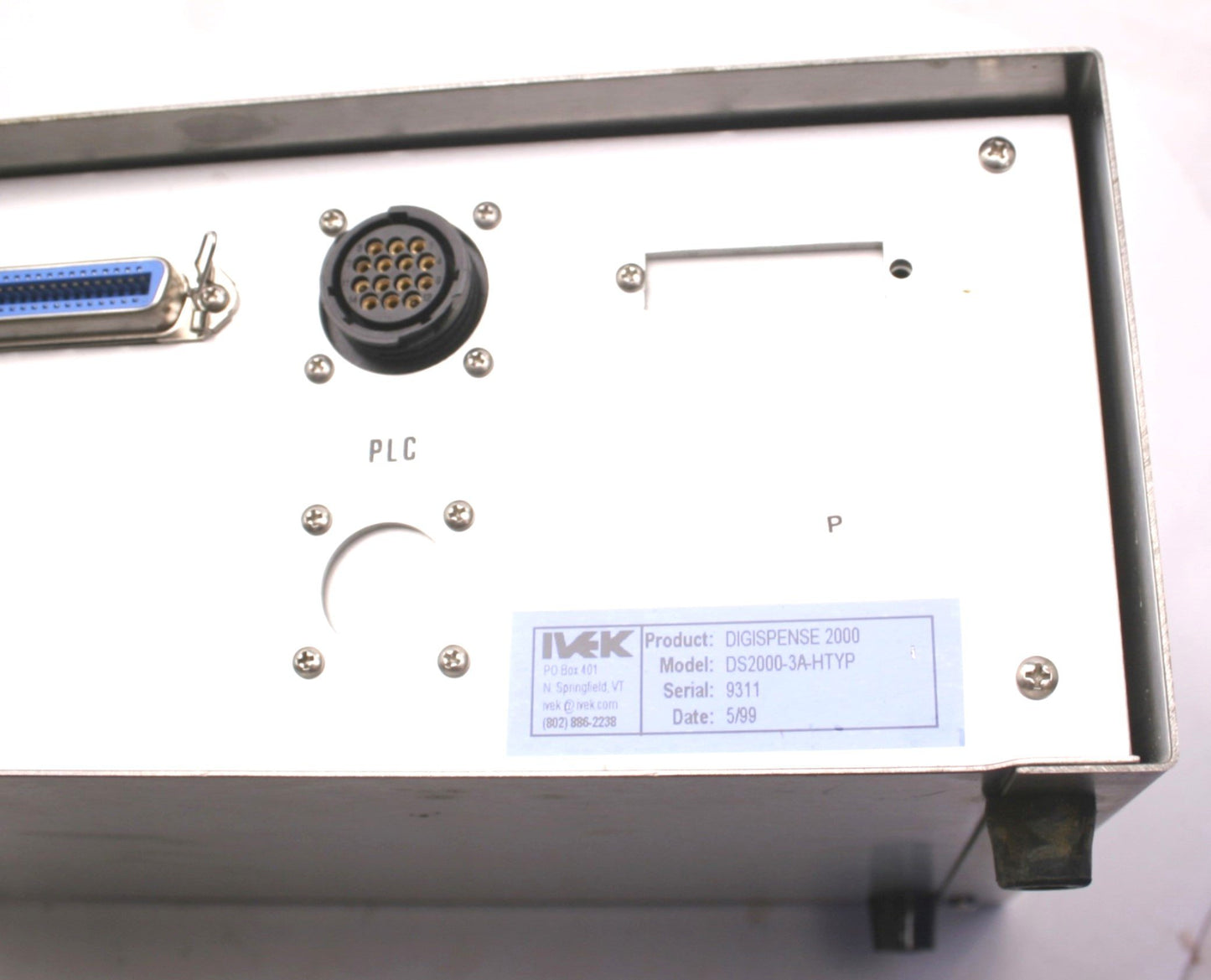 Used Ivek Digispense-2000 DS2000-3A-HTYP Digital Liquid Dispenser, 120VAC, With Cord